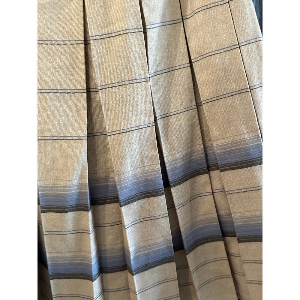 Compliments From The Edinburgh Woollen Mill Pleated Midi Skirt Size 12 wool - Picture 6 of 10